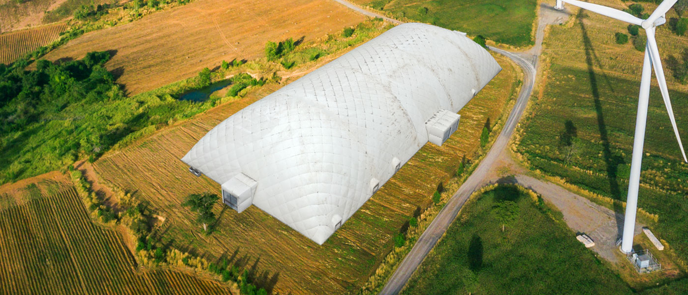 Air Dome Waste Sorting